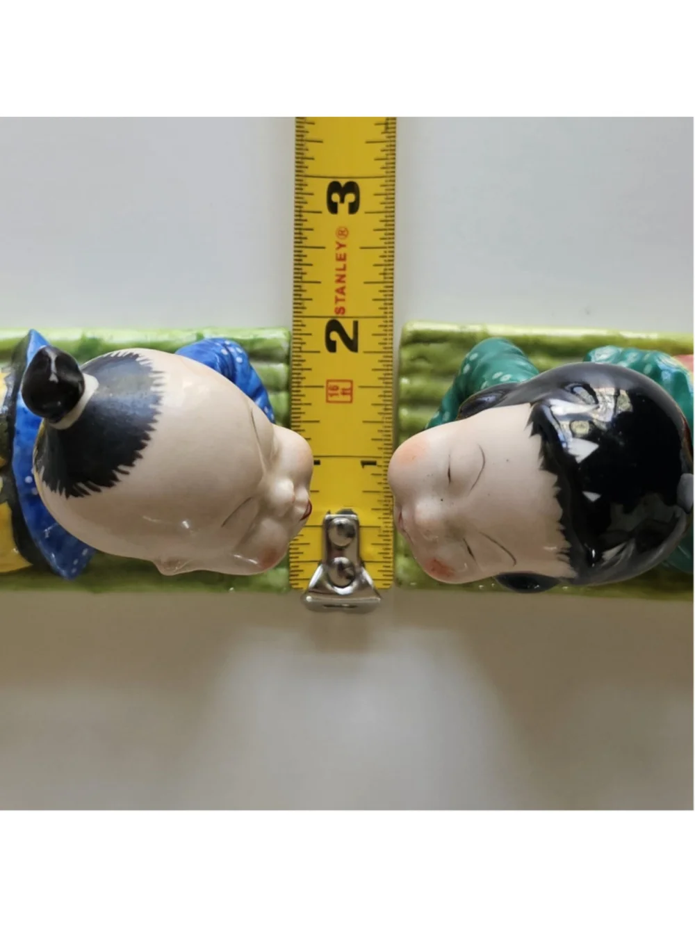 Vintage Rossetti Chicago Occupied Japan Boy & Girl Figurines Set Hand Painted